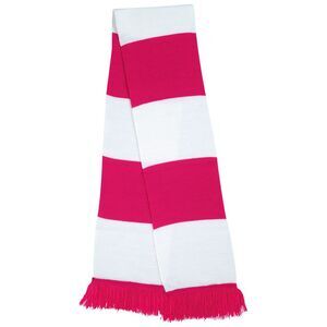Result Winter Essentials Team Scarf / Fuchsia/White